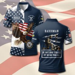 Navy Rating, Duty, Honor, Country - Polo Shirt