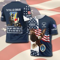 Air Force Command, Service Before Self - T-Shirt