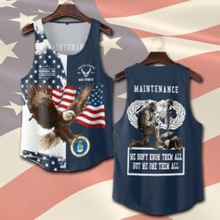 Air Force Badge, E 5 Air Force Staff Sergeant - Tank-Top