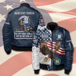 Coast Guard Rating, Honoring All Who Served - Bomber Jacket