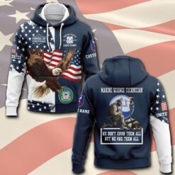 Coast Guard Rating, E 3 Blue - Hoodie