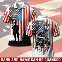 US Marine Corps, All Gave Some, Some Gave All - Polo Shirt