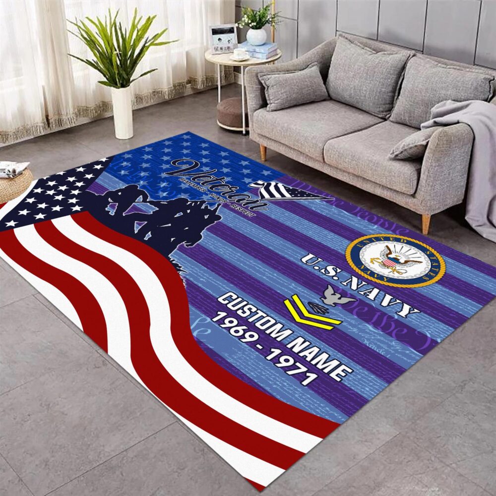 US Navy, Once A Sailor, Always A Sailor - Rug 73x48in - Image 2