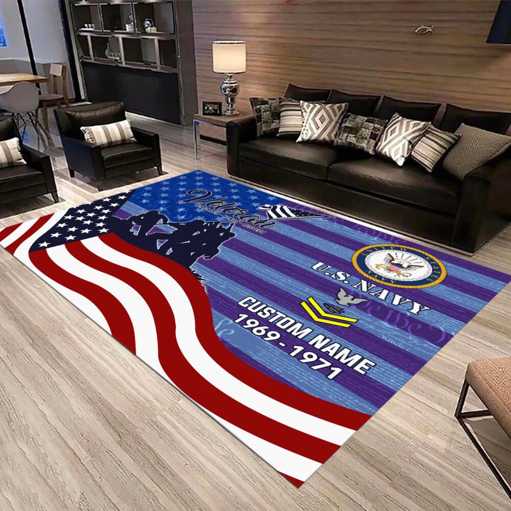 US Navy, Once A Sailor, Always A Sailor - Rug 73x48in - Image 3