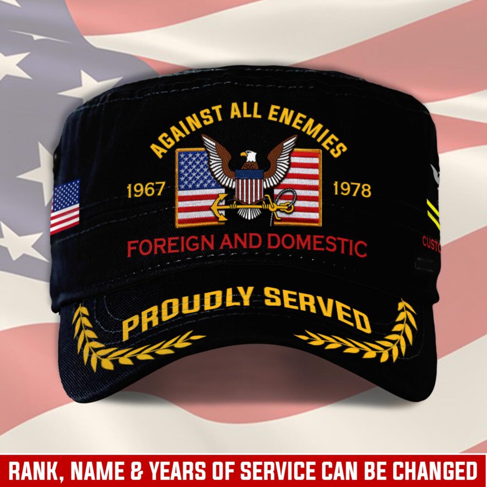 US Navy, E 3 Red - Military Cap