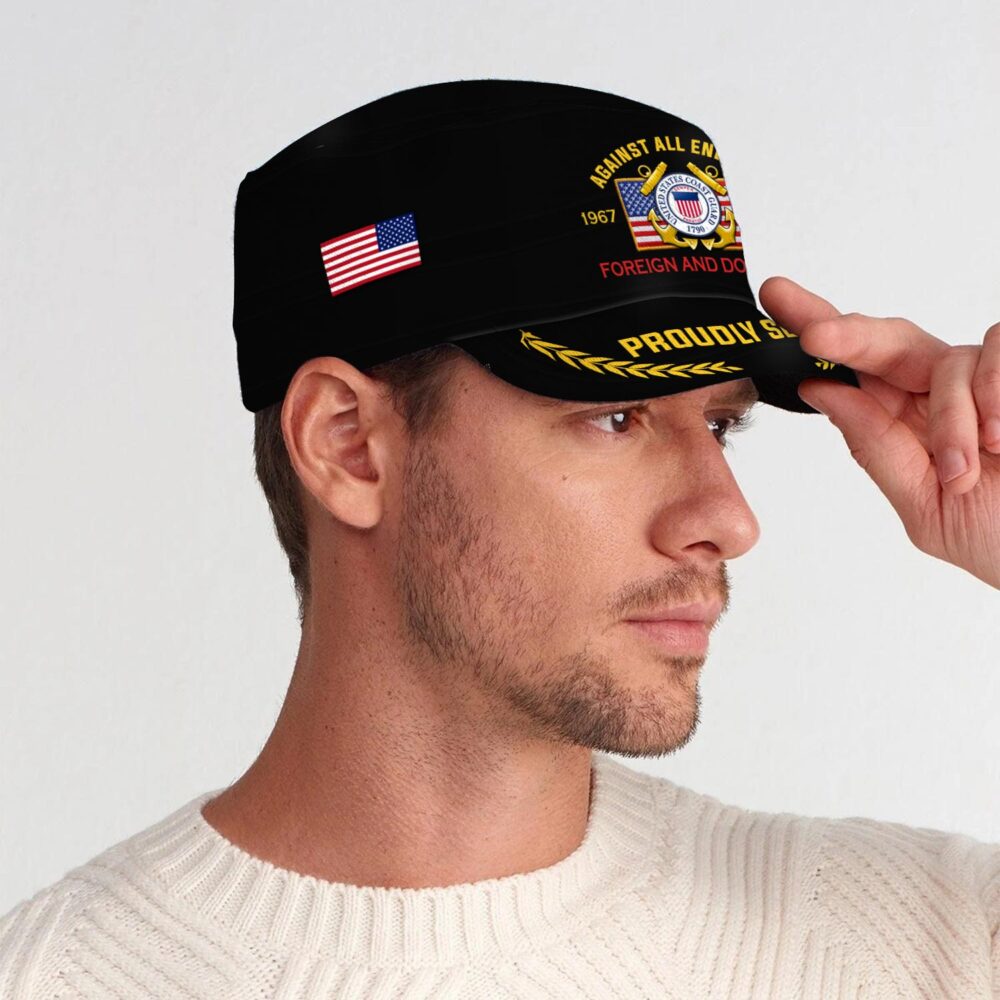 US Coast Guard, E 2 Blue - Military Cap - Image 3