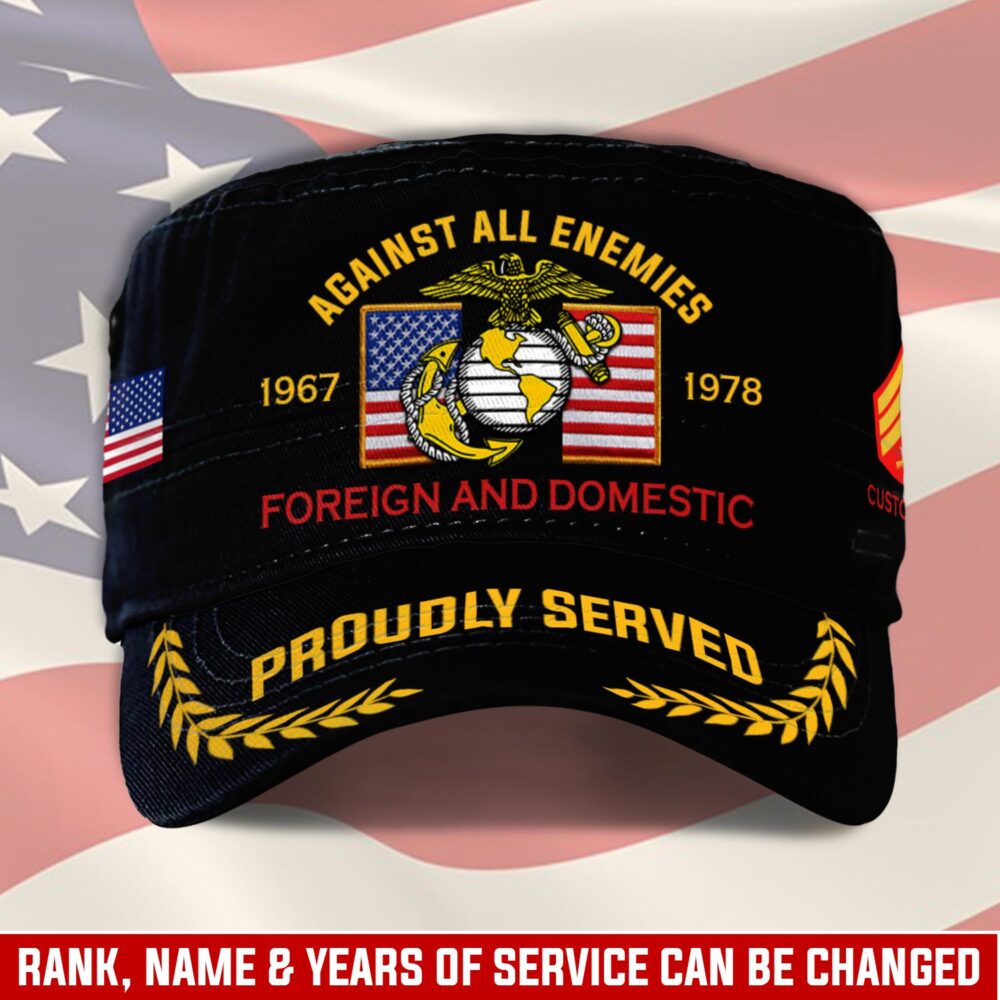 US Marine Corps, E 5 Marines Sergeant - Military Cap