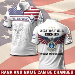 US Air Force , E 9 Air Force Chief Master Sergeant - Polo Shirt