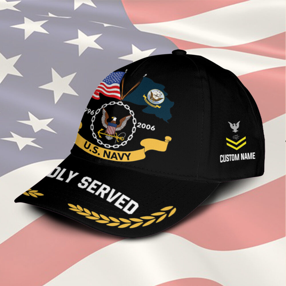 US Navy, E 6 Gold - Classic Cap - Image 2