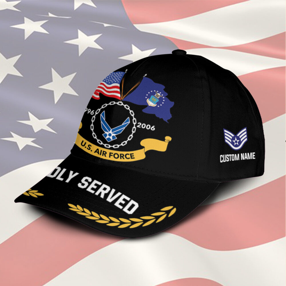 US Air Force, E 5 Air Force Staff Sergeant - Classic Cap - Image 2