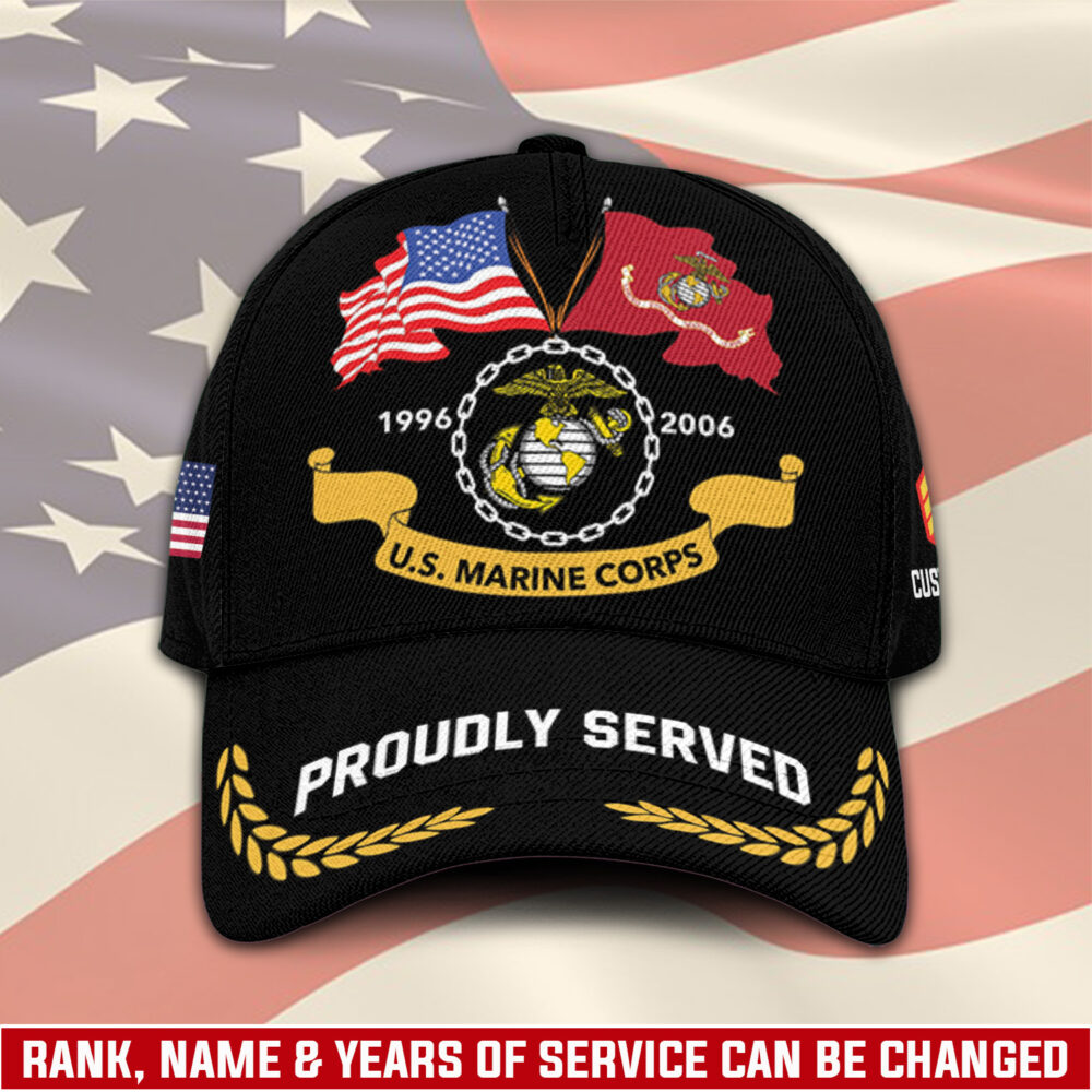 US Marine Corps, E 5 Marines Sergeant - Classic Cap