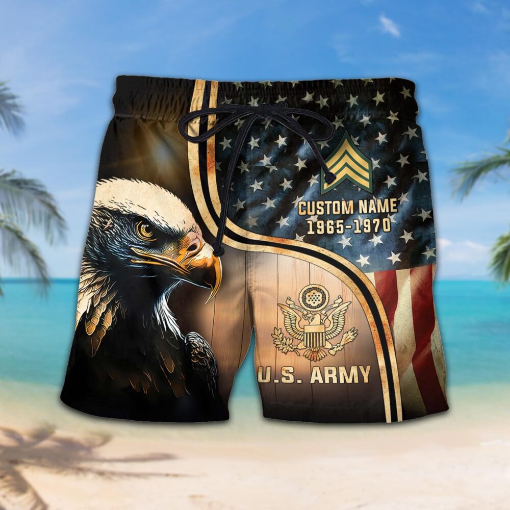 US Army, E 9 Army Sergeant Major - Men's Shorts - Image 2
