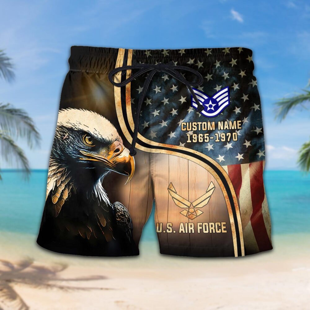 US Air Force , E 8 Air Force Senior Master Sergeant - Men's Shorts - Image 2