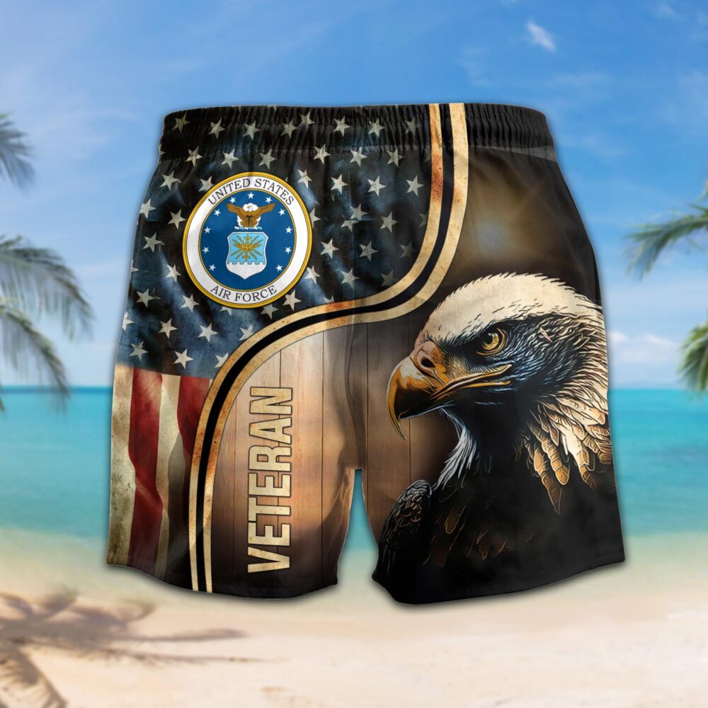US Air Force , E 8 Air Force Senior Master Sergeant - Men's Shorts - Image 3