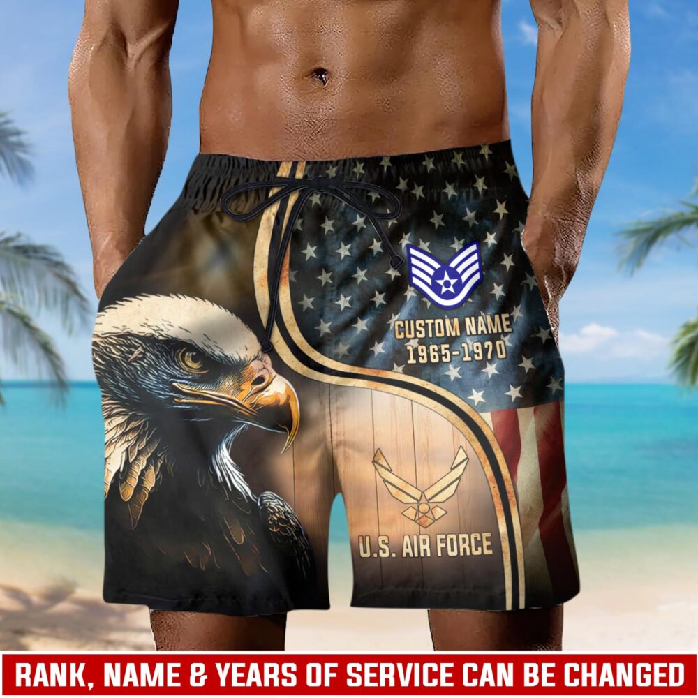 US Air Force , E 8 Air Force Senior Master Sergeant - Men's Shorts