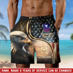 US Coast Guard, E 3 Blue - Men's Shorts