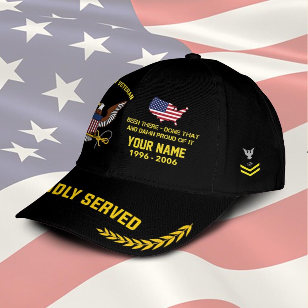 US Navy, E 6 Gold - Classic Cap - Image 2