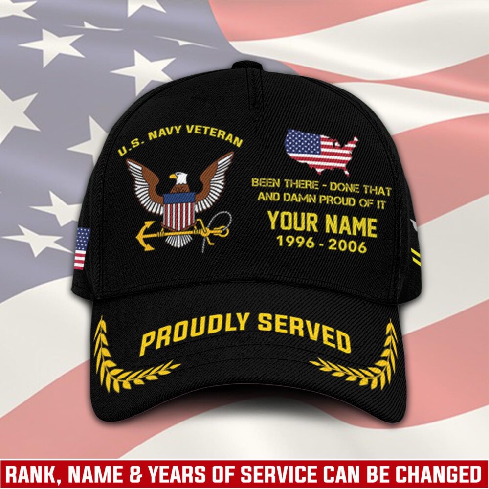 US Navy, E 6 Gold - Classic Cap