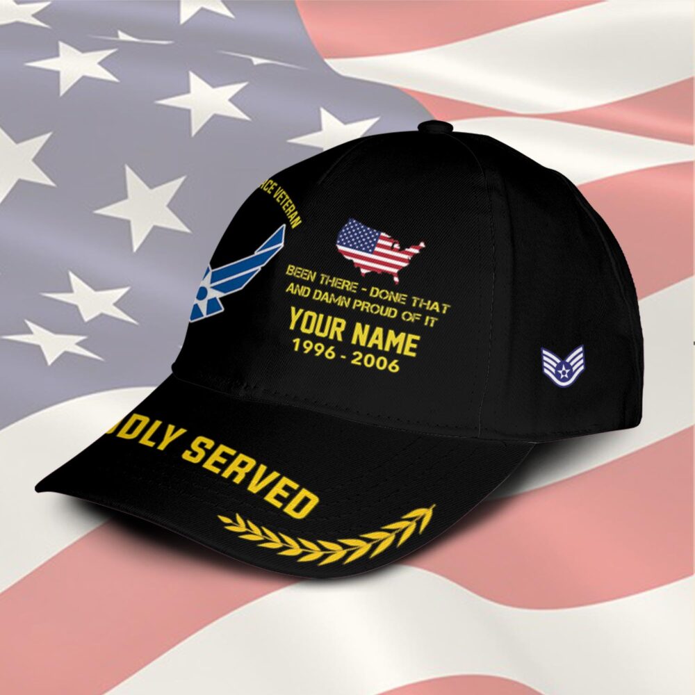 US Air Force, No One Gets Left Behind - Classic Cap - Image 2