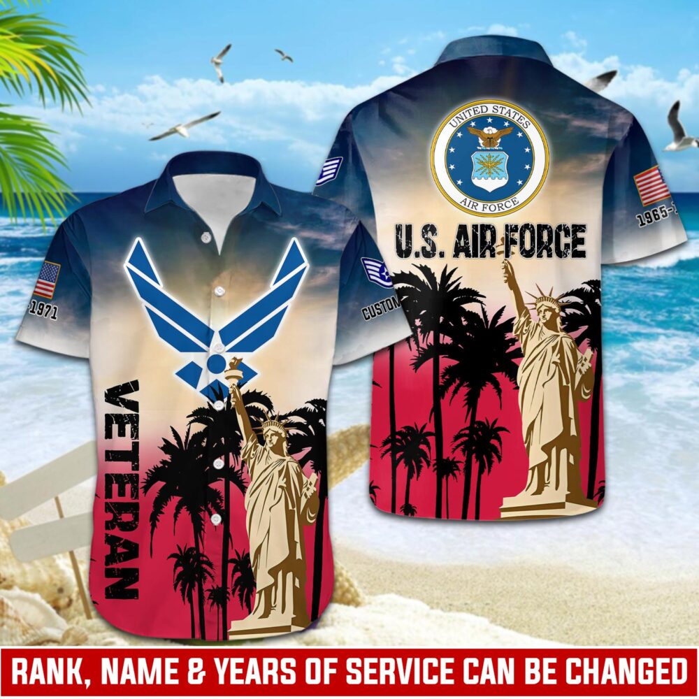 US Air Force , E 7 Air Force Master Sergeant - Hawaii Shirt