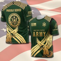 US Army, E 8 Army Master Sergeant - T-Shirt