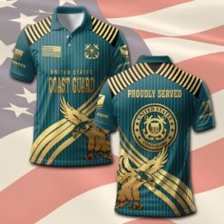 US Coast Guard, Duty, Honor, Country - Polo Shirt