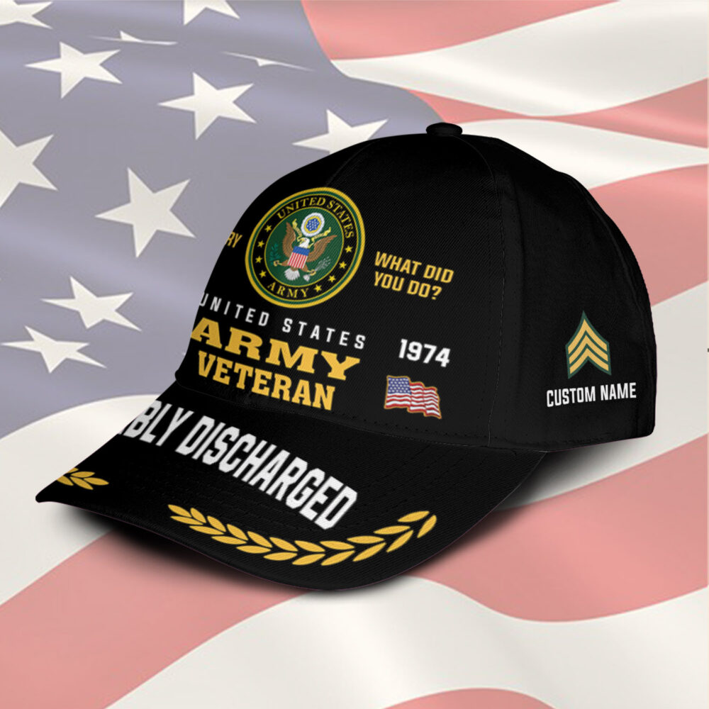 US Army, Proud To Have Served - Classic Cap - Image 2