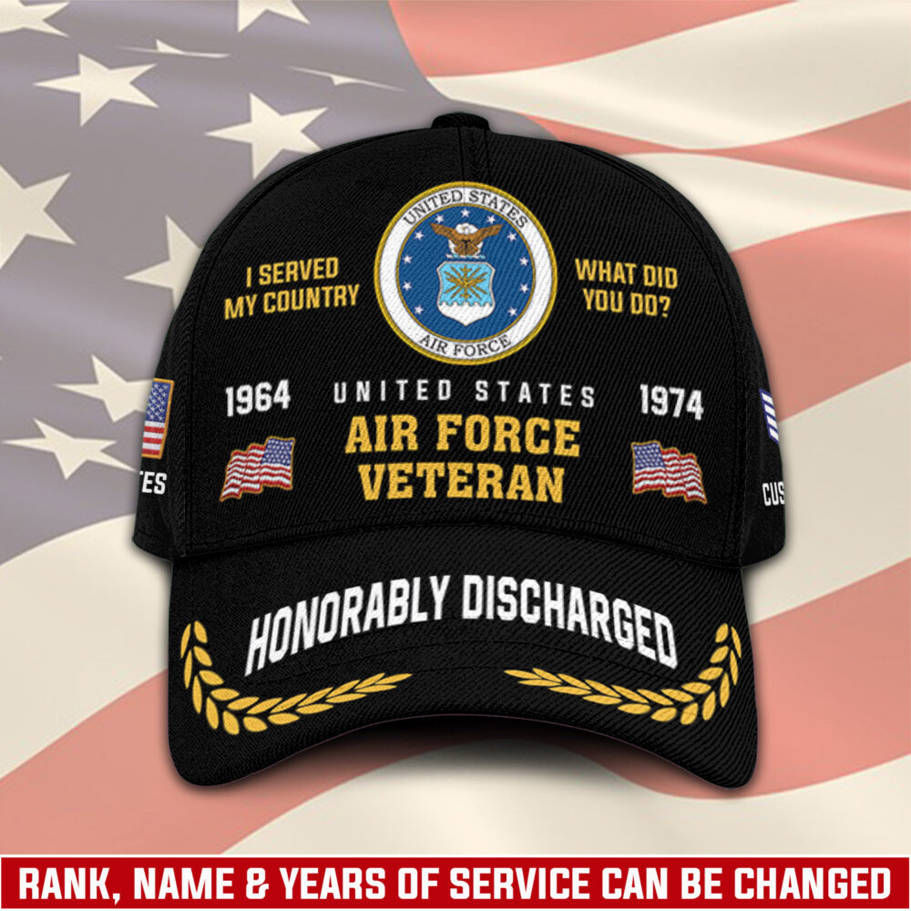 US Air Force, Thank a Veteran - Classic Cap