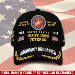 US Marine Corps, Freedom Over Fear - Classic Cap