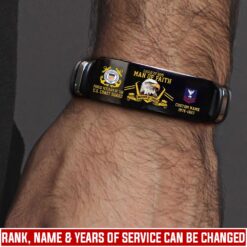 US Coast Guard, Honor, Duty, Service - Bracelet