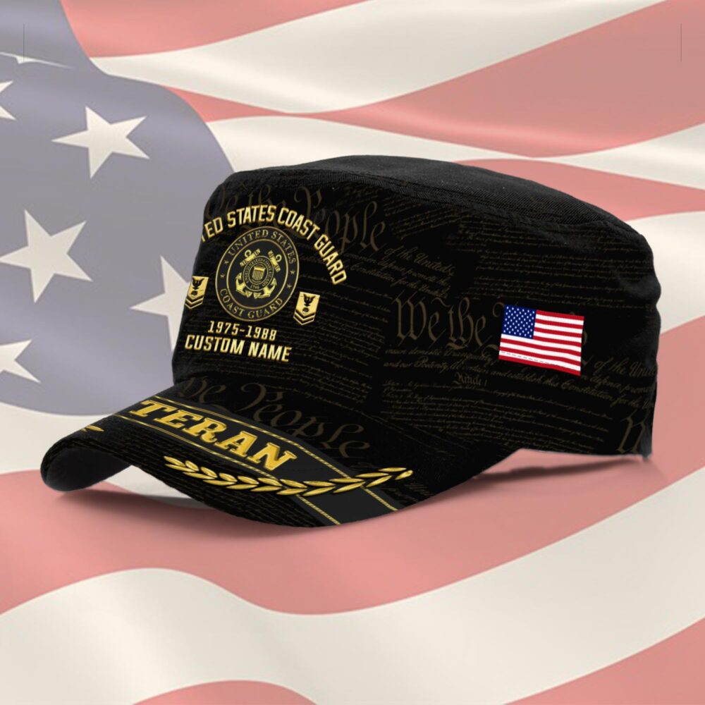 US Coast Guard, Defender of Freedom - Military Cap - Image 2