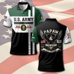 US Army, E 8 Army First Sergeant - Polo Shirt