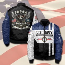US Navy, E 3 Red - Bomber Jacket