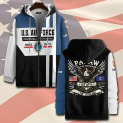 US Air Force , Lest We Forget - Zip Hoodie