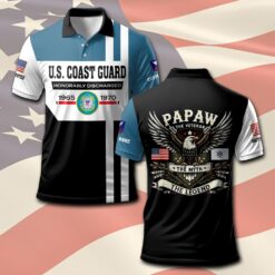 US Coast Guard, Served With Pride - Polo Shirt