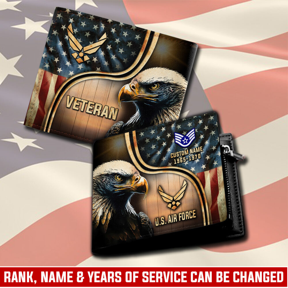 US Air Force , Honor, Duty, Service - Man Wallet