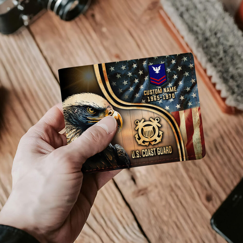 US Coast Guard, Honor The Fallen - Man Wallet - Image 2