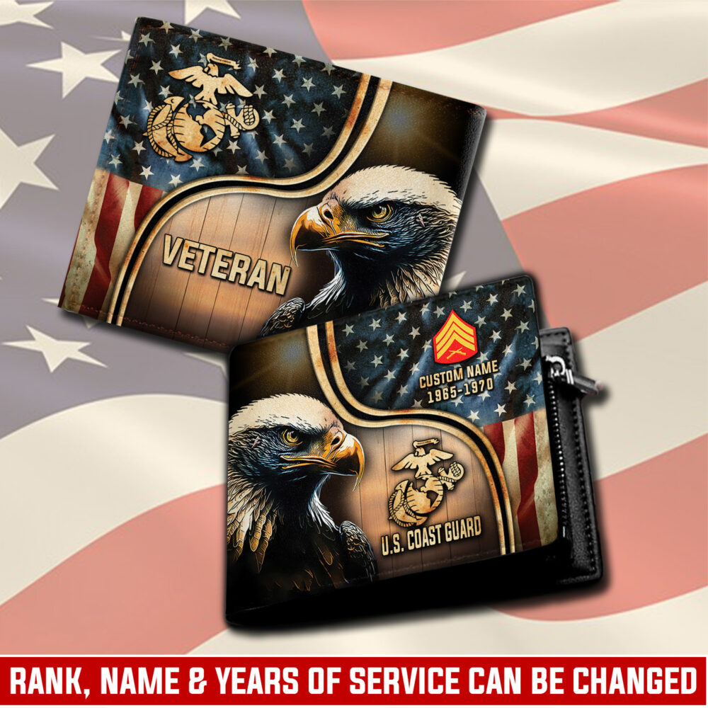 US Marine Corps, Always Remember, Never Forget - Man Wallet