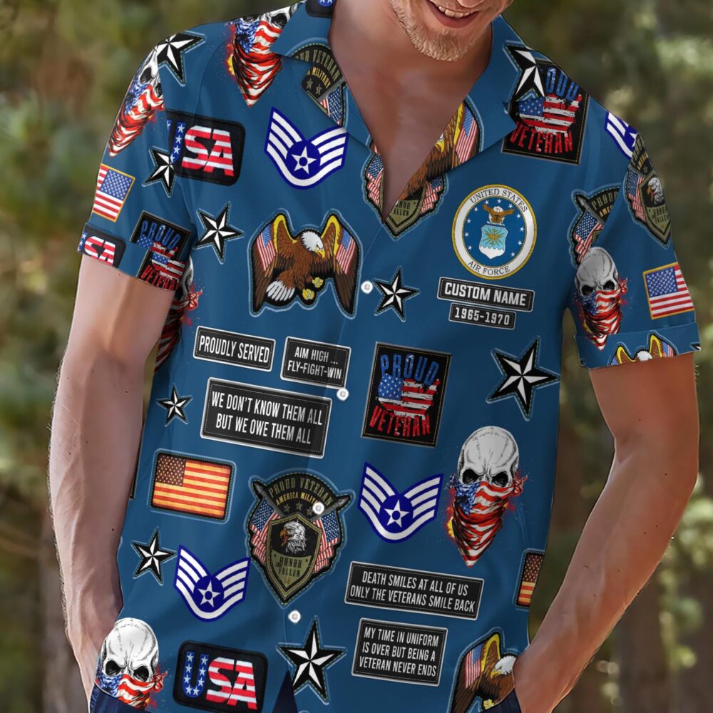 US Air Force , E 9 Air Force Command Chief Master Sergeant - Hawaii Shirt - Image 2