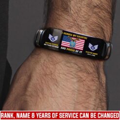 US Air Force , E 7 Air Force Master Sergeant - Bracelet