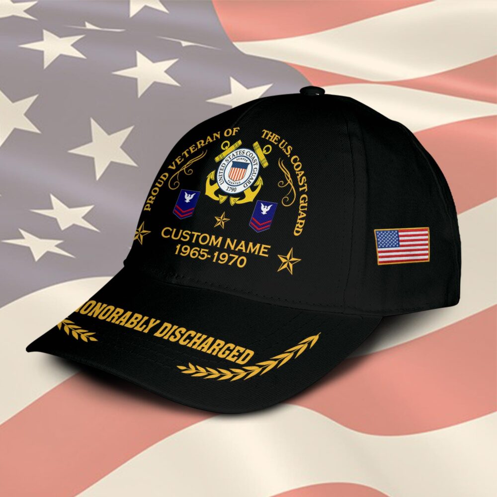 US Coast Guard, Always Remember, Never Forget - Classic Cap - Image 2