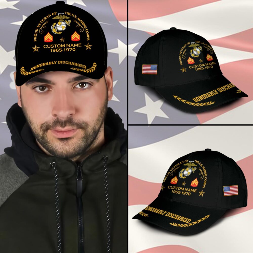 US Marine Corps, Life And Pride - Classic Cap - Image 3
