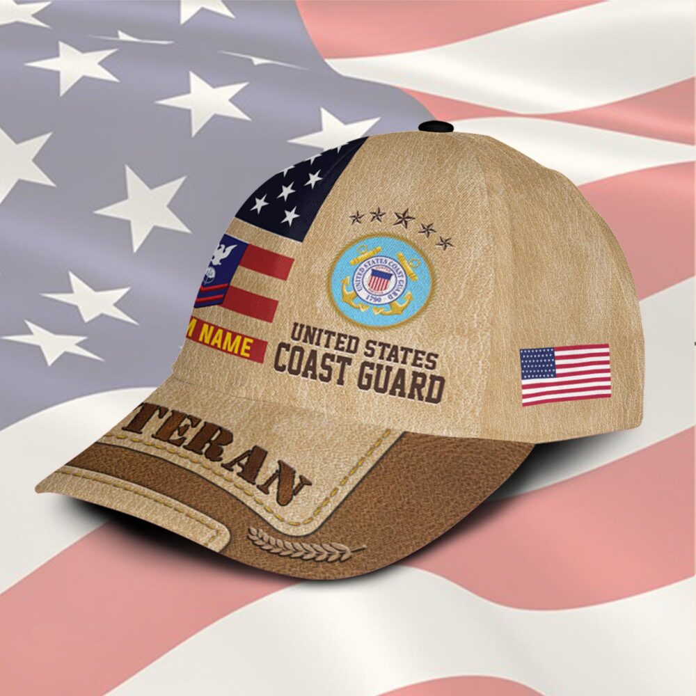 US Coast Guard, Honoring All Who Served - Classic Cap - Image 2