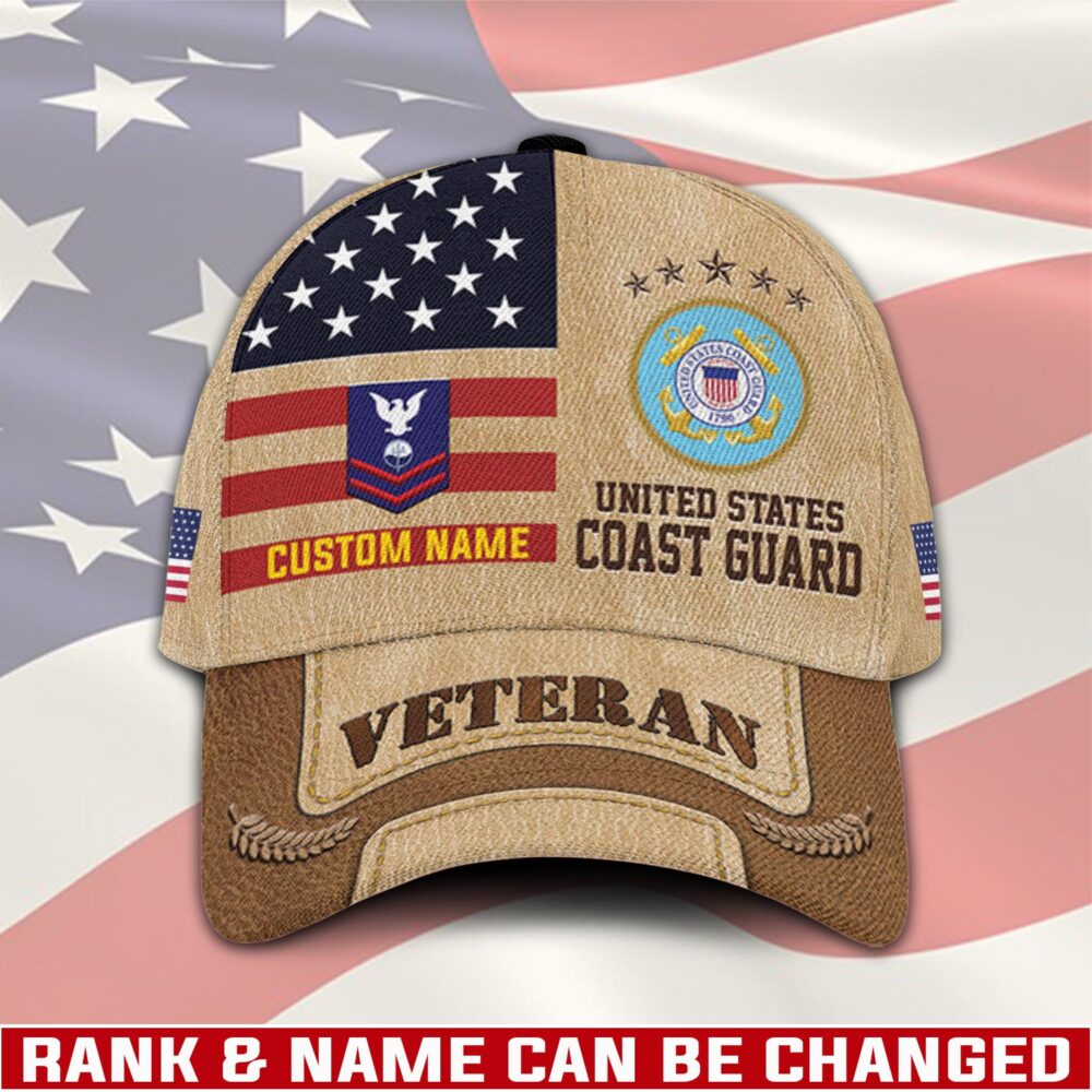US Coast Guard, Honoring All Who Served - Classic Cap