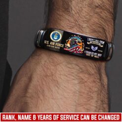 US Air Force , American By Birth, Veteran By Choice - Bracelet