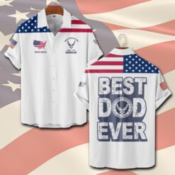 US Air Force , E 7 Air Force Master Sergeant - Short Sleeve Button Shirt