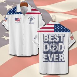 US Marine Corps, E 6 Marines Staff Sergeant - Short Sleeve Button Shirt