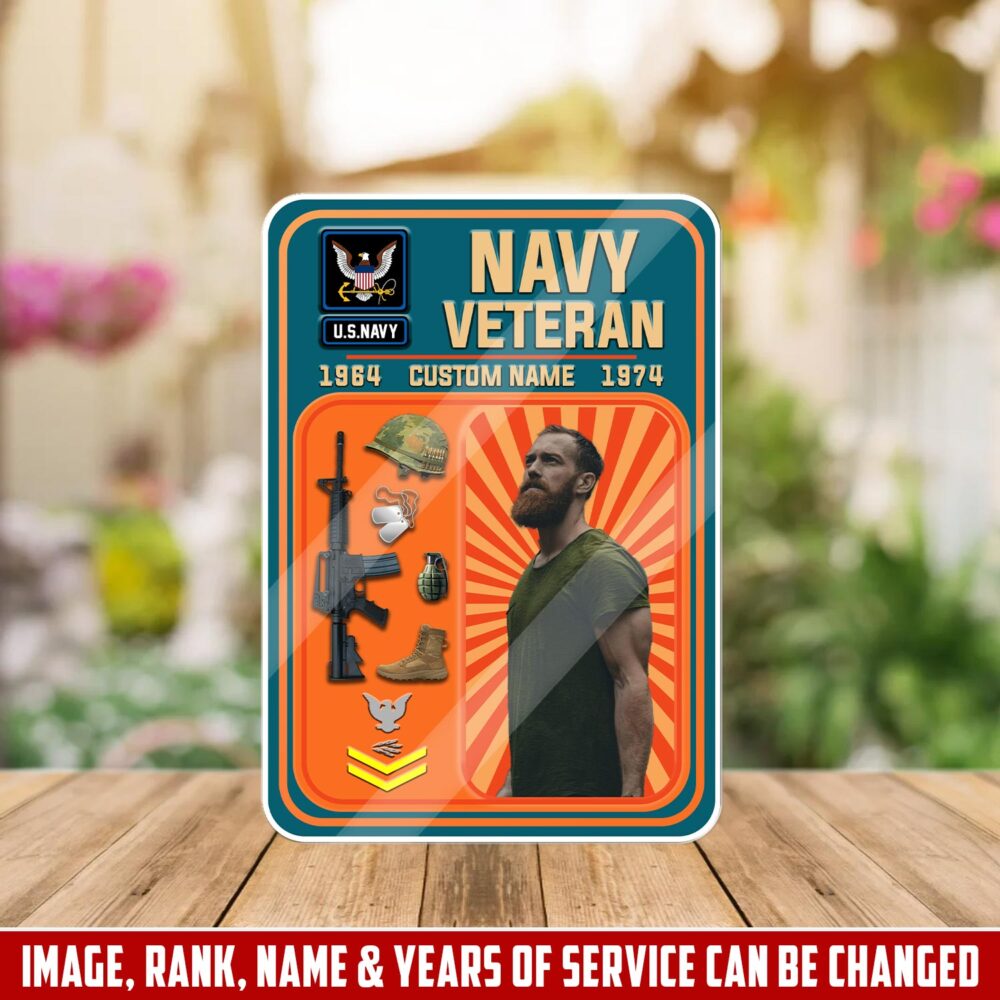 US Military Action Figure Style Acrylic Plaque - Image 6