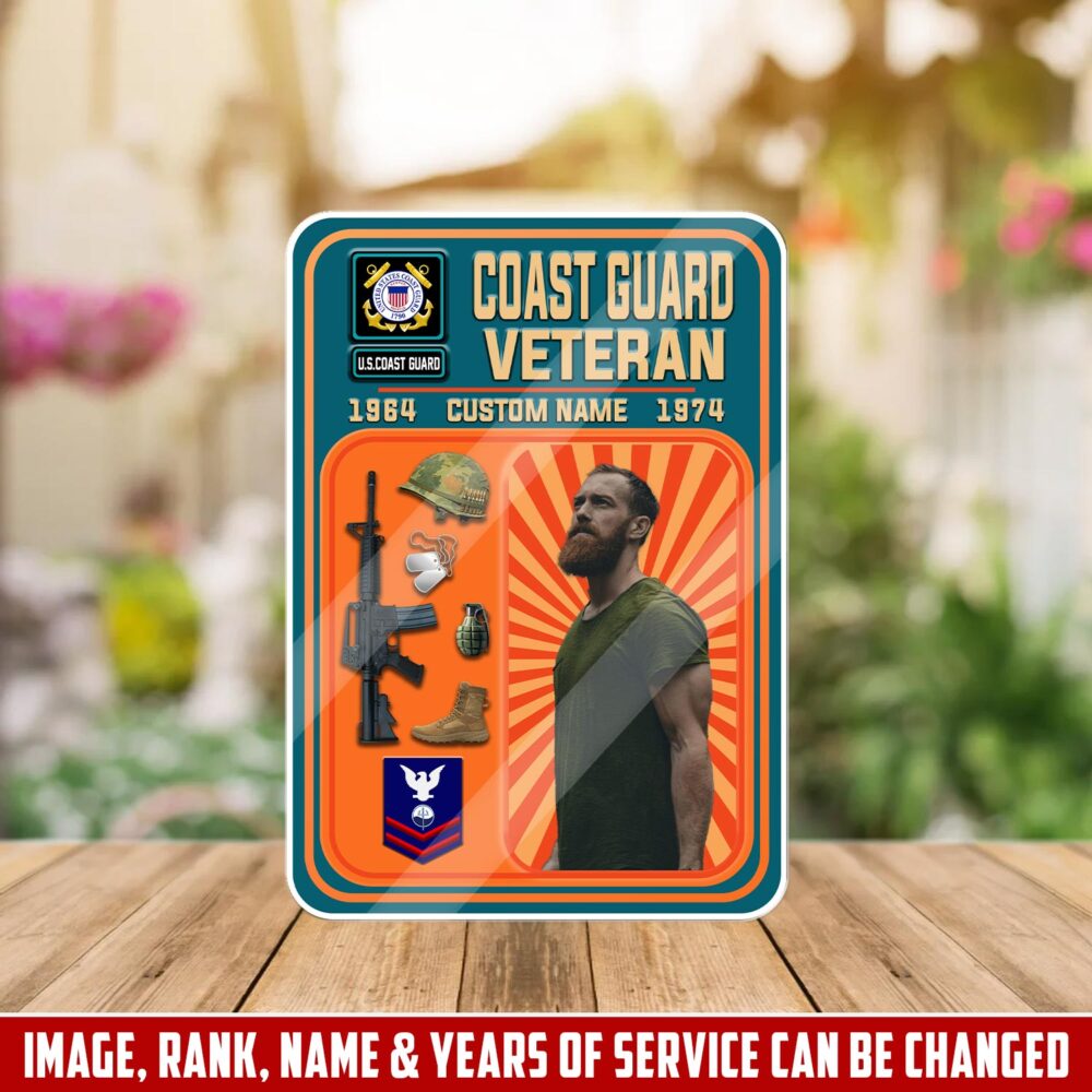 US Military Action Figure Style Acrylic Plaque - Image 4