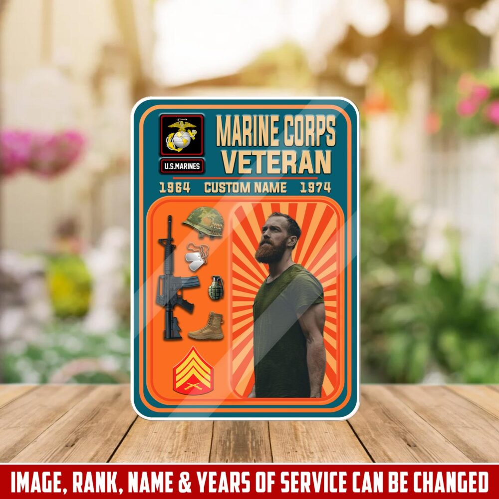US Military Action Figure Style Acrylic Plaque - Image 7
